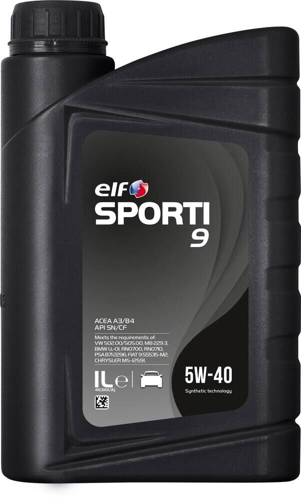 ELF SPORTI 9 5W-40 - 1LT