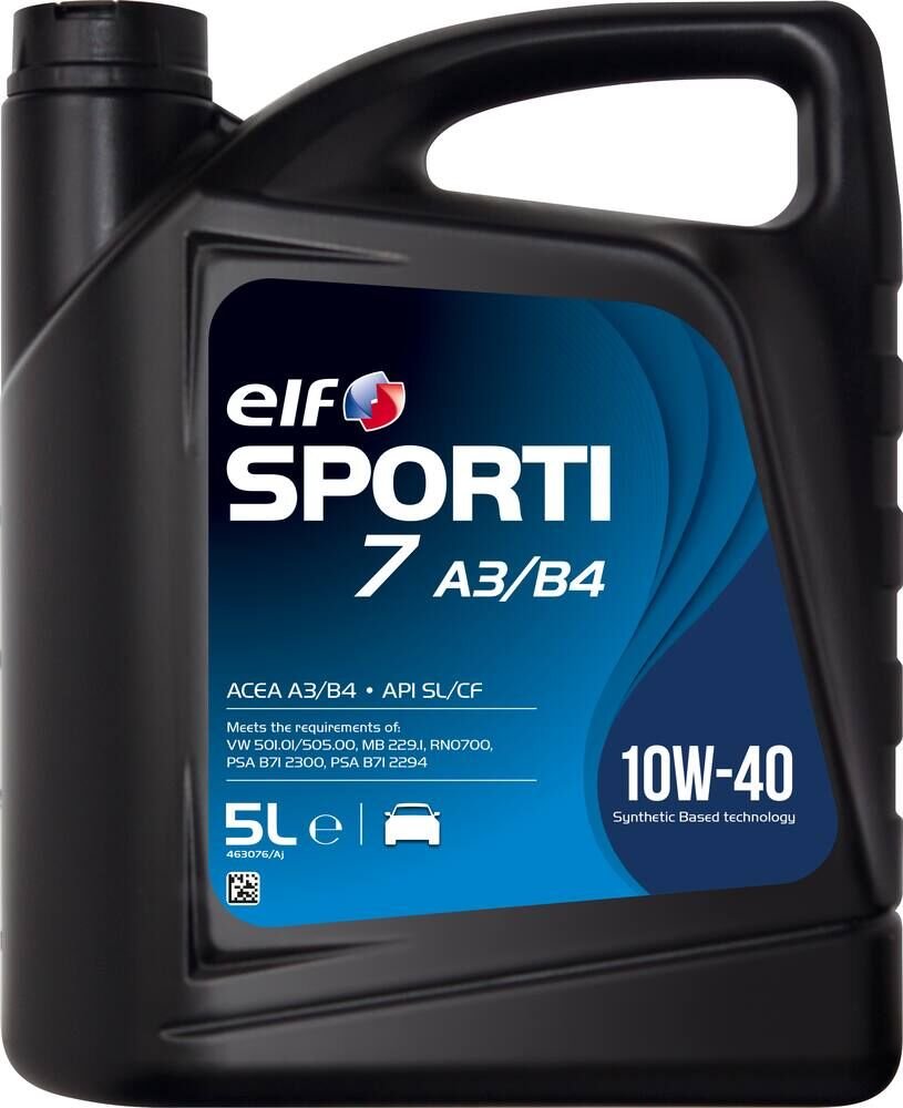 ELF SPORTI 7 A3/B4 10W-40 - 5LT