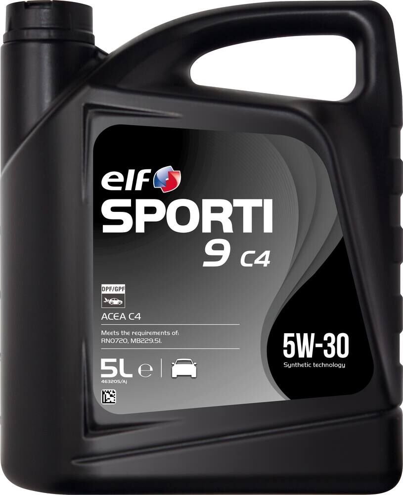ELF SPORTS 9 C4 5W-30 - 5LT