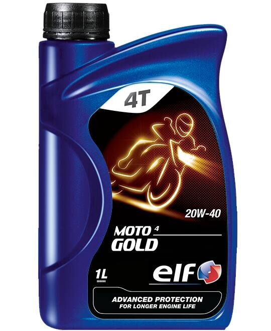 ELF MOTO 4 GOLD 20W-40 - 1LT