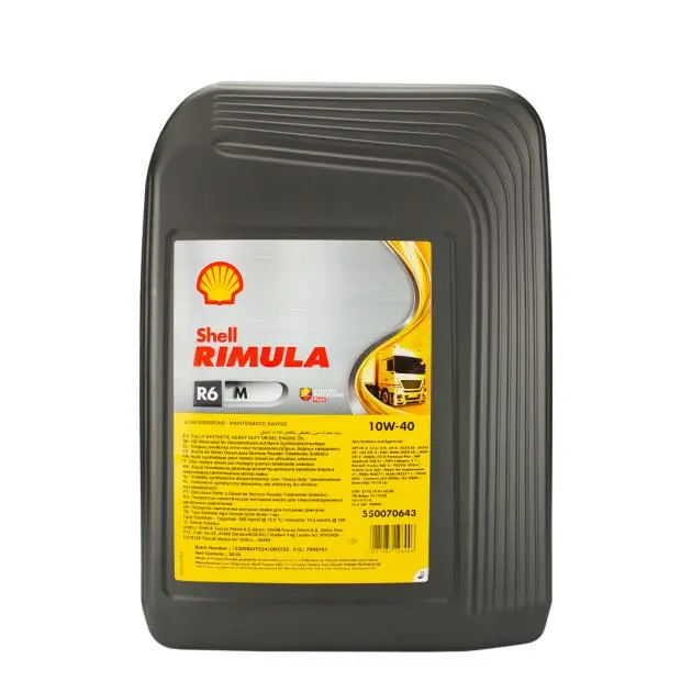 SHELL Rimula R6 M 10W-40 - 20KG