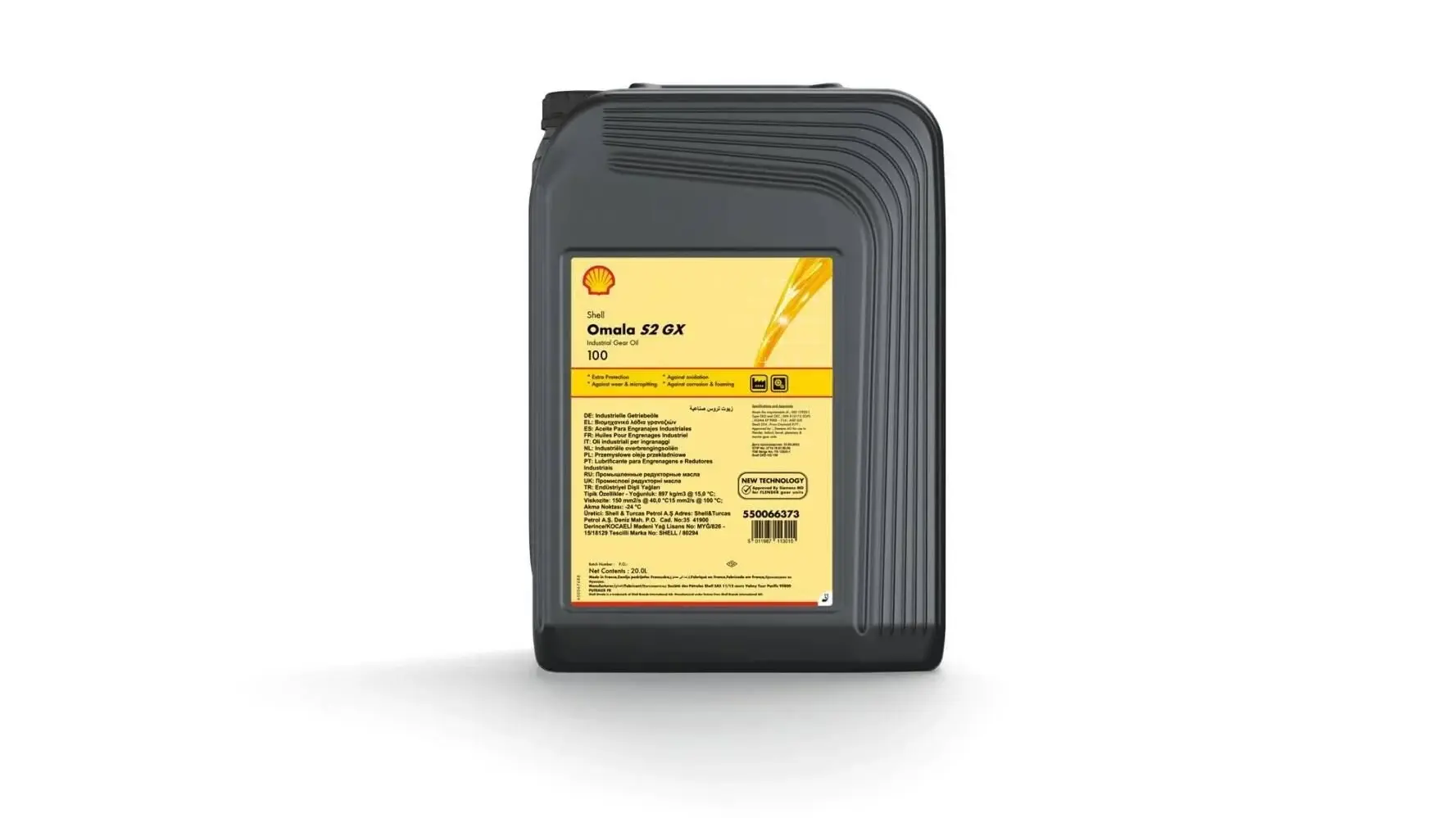 SHELL Omala S2 GX 100 - 20KG