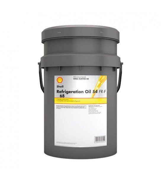 SHELL Refrigeration Oil S4 FR-F 68 - 20KG Kompresör Yağı