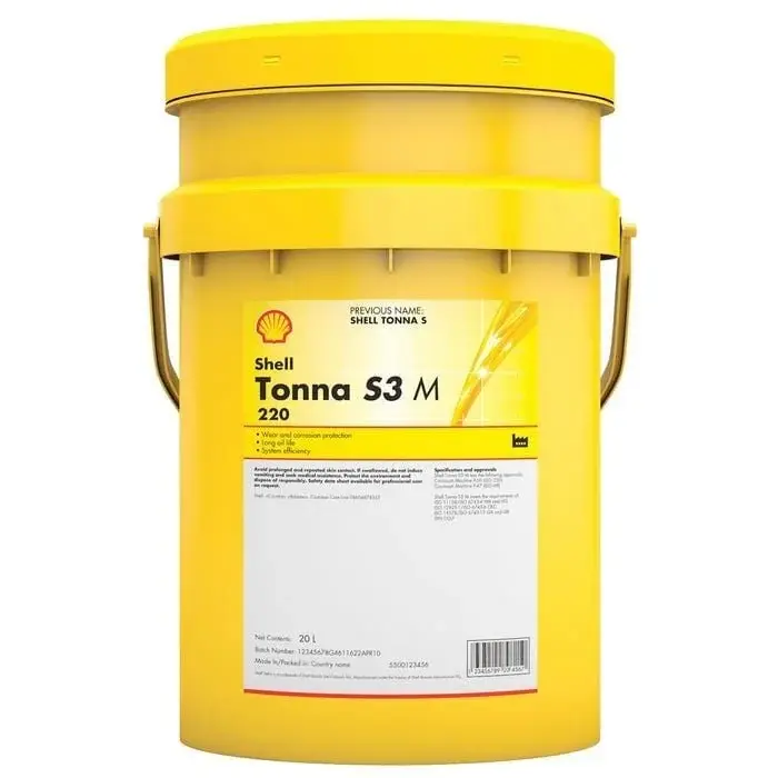 SHELL Tonna S3 M 220 - 20KG Kızak Yağı