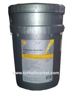SHELL Refrigeration Oil S4 FR-V 68 - 20KG Kompresör Yağı